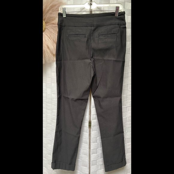 Tribal Charcoal Gray Stretch Pants Size 10 - Picture 4 of 6
